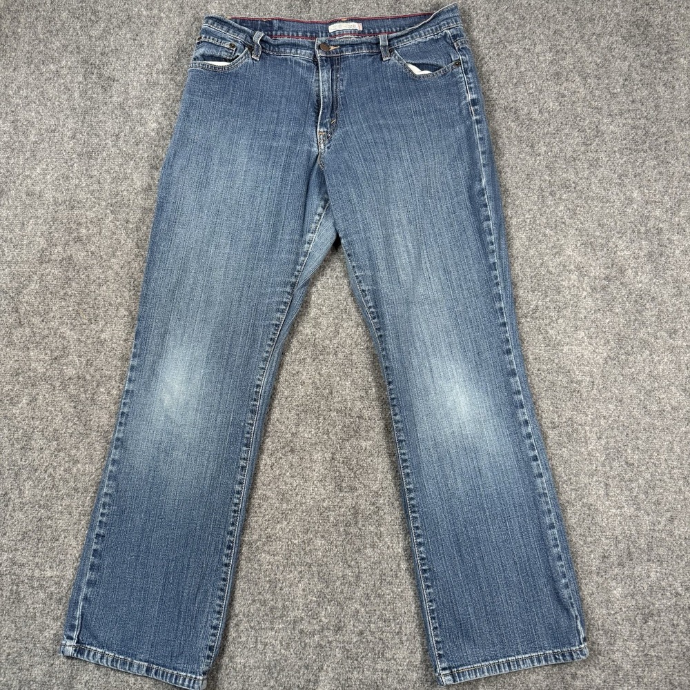 👖 Levis 515 Bootcut Jeans Womens 14 Medium Blue Denim Stretch
